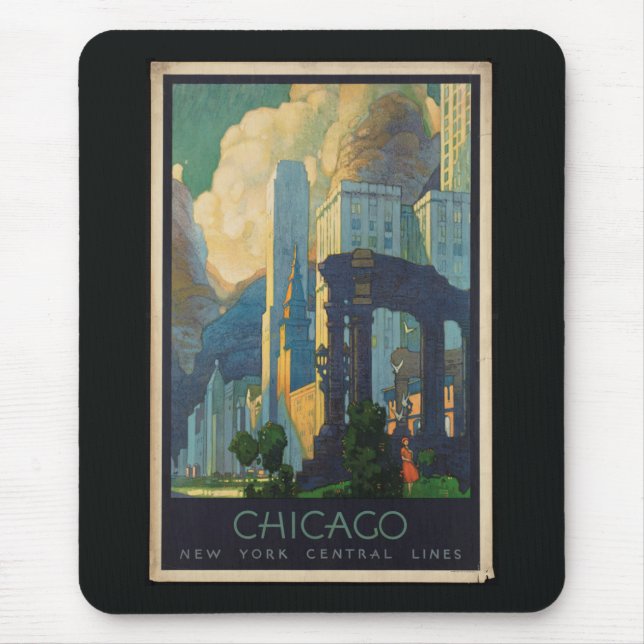 Chicago Vintage Reise Mouse Pad (Front)