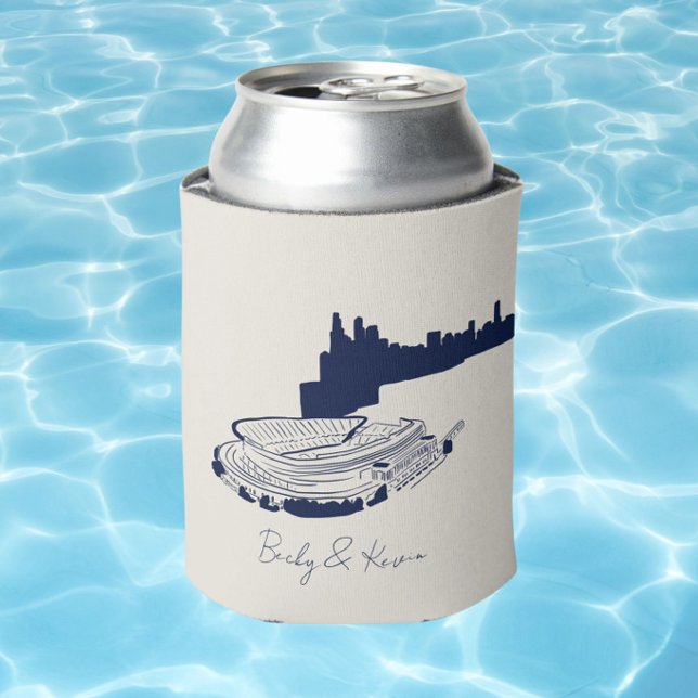 Chicago Wedding Can Cooler (Creator Uploaded)