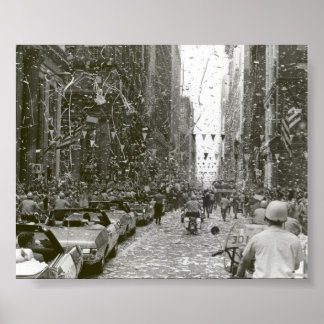 Chicago welcomes the three Apollo 11 astronauts Poster