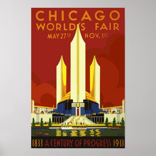 Chicago_Weltausstellung 1933 Poster