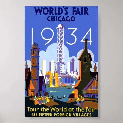 Chicago_Weltausstellung 1934 Poster