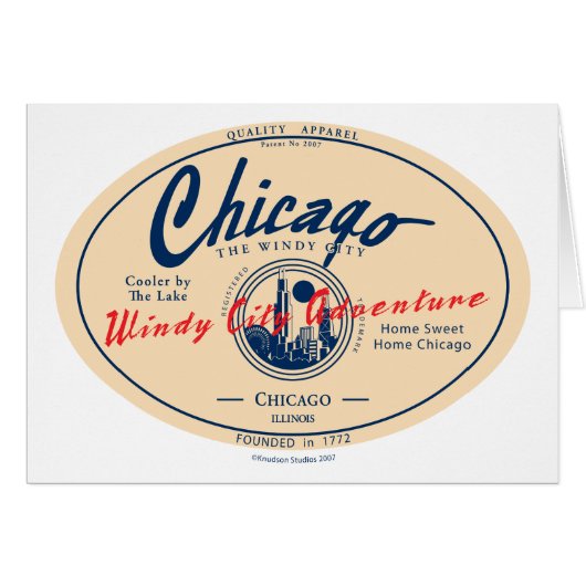 Chicago Windy City (Front Horizontal)