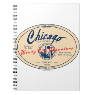 Chicago Windy City Adventure Notebook