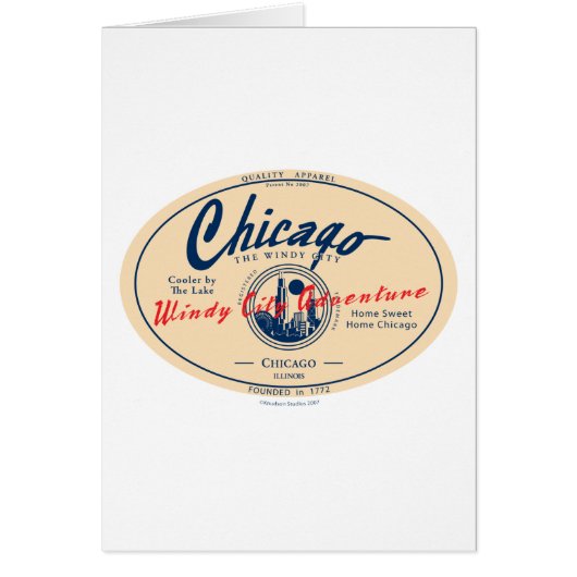 Chicago Windy City Cards (Front)
