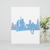 Chicago Windy City Skyline (Standing Front)