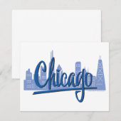 Chicago Windy City Skyline (Front/Back)
