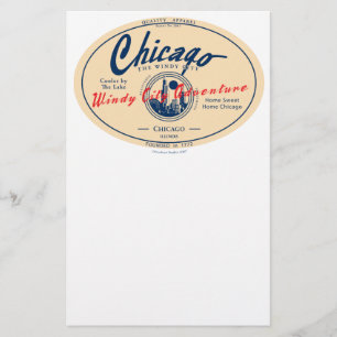 Chicago Windy City Stationery