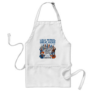 Chicago Winter Match Day Sports Scene Adult Apron