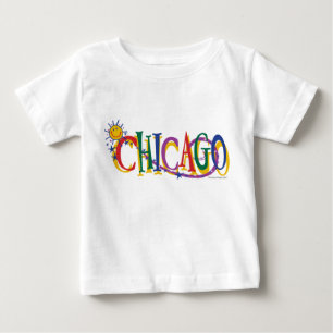 Chicago-With-SUn---KIDS Baby T-Shirt