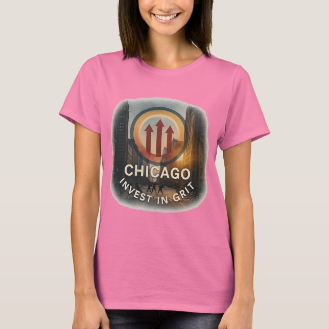 Chicago Women’s Tee | Feminine Gritwear (Front)