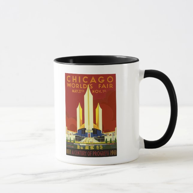 Chicago World Exhibition 1933 Mug (Right)
