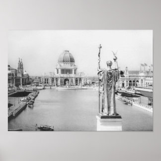 Chicago World’s Fair - The White City 1893 Poster