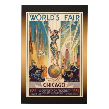 Chicago World's Fair 1933 - Vintage Retro Art Deco by InsideOut_Tees at Zazzle