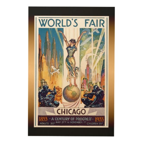 Chicago Worlds Fair 1933 _ Vintage Retro Art Deco