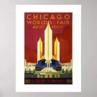 Chicago World's Fair Century Of Progress 1833-1933