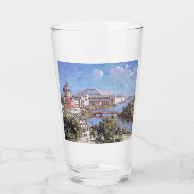 Chicago World's Fair (Columbian Exposition) Glass (Front)