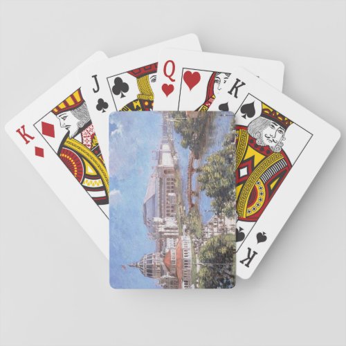 Chicago Worlds Fair Columbian Exposition Poker Cards