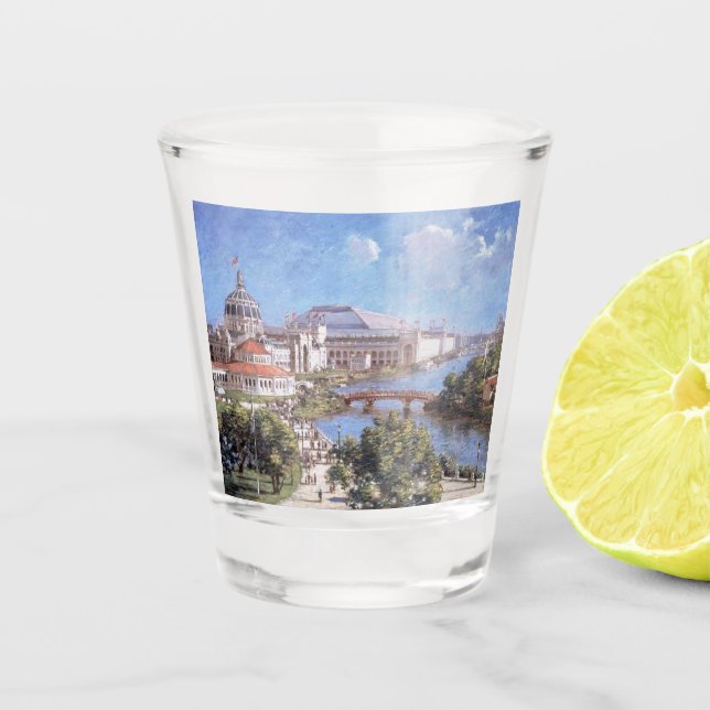 Chicago World's Fair (Columbian Exposition) Shot Glass (Front)