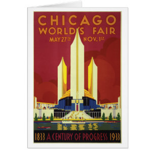 Chicago World's Fair Expo 1933 Cards