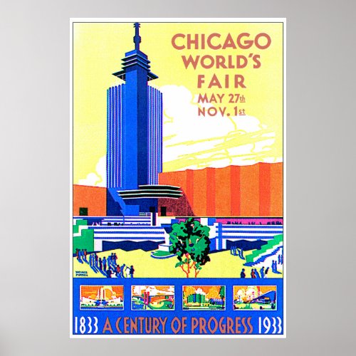 Chicago Worlds Fair Poster