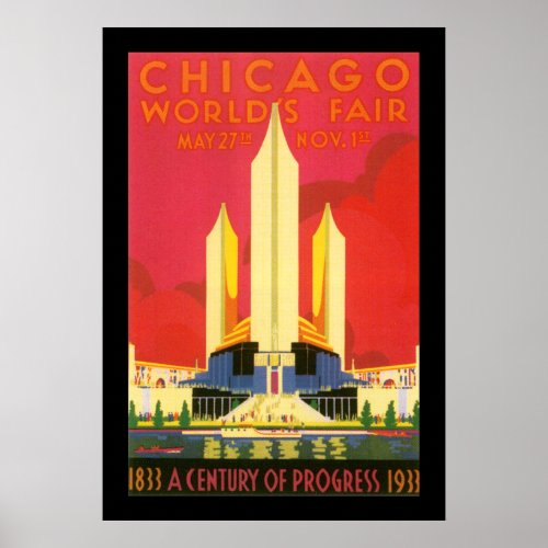 Chicago Worlds Fair Poster