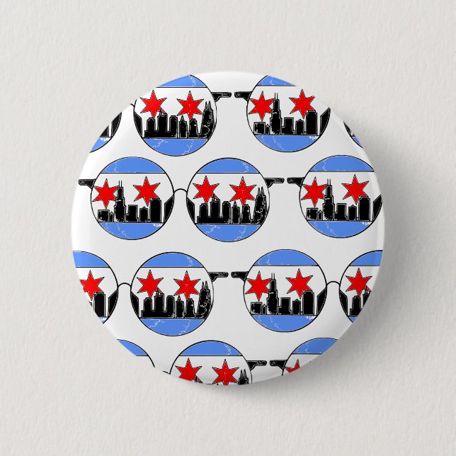 chicaGOggles button (Front)