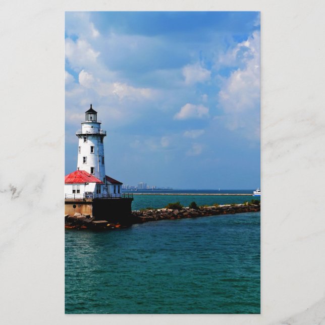 Chicago's Lighthouse Stationery (Front)