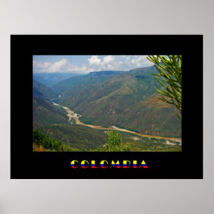 Chicamocha Colombia Poster