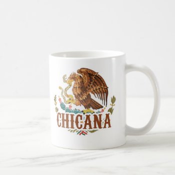 Chicana Mexico Coat Of Arms Coffee Mug by allworldtees at Zazzle