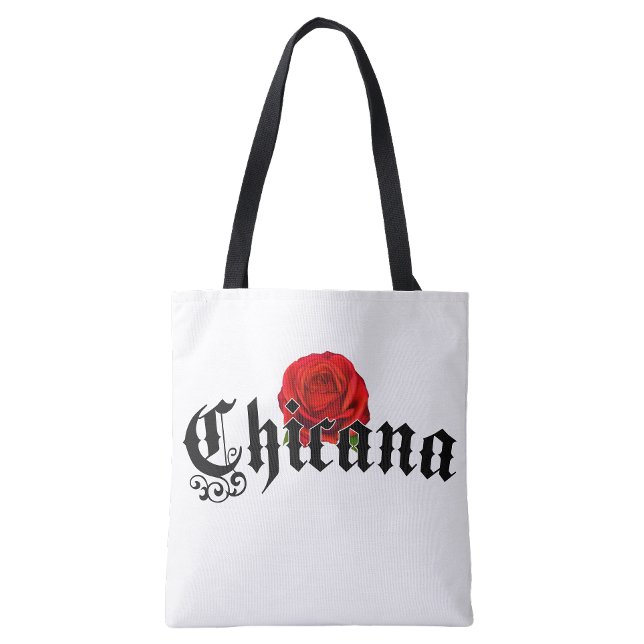 Chicana shopping tote bag (Chicana Chicana shopping tote bag)