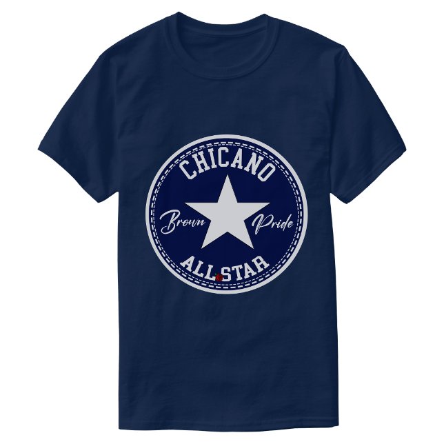 Chicano all star Brown Pride T-shirt (Chicano all star Brown Pride T-shirt)