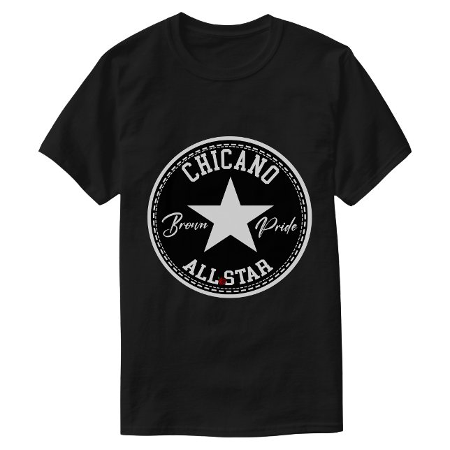Chicano all star Brown Pride T-shirt (Chicano all star Brown Pride T-shirt)