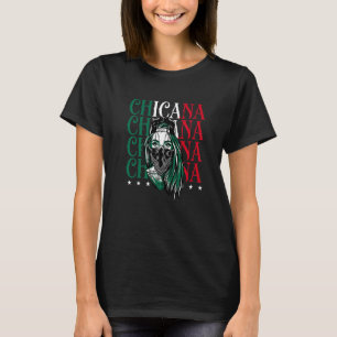 Chicano and chicana for Chicana Premium T-Shirt