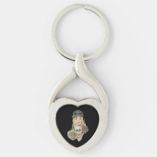 Chicano Art Key Chain