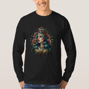 Chicano Chicana La Raza Barrio Tattoo Art Death 10 T-Shirt