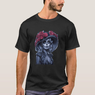 Chicano Chicana La Raza Barrio Tattoo Art Death 6 T-Shirt