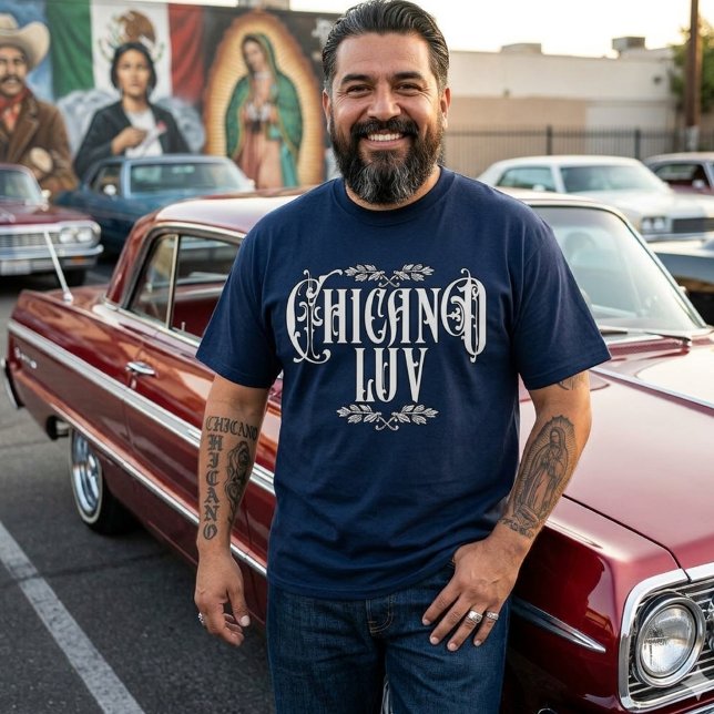 Chicano love Custom Name T-Shirt (Creator Uploaded)