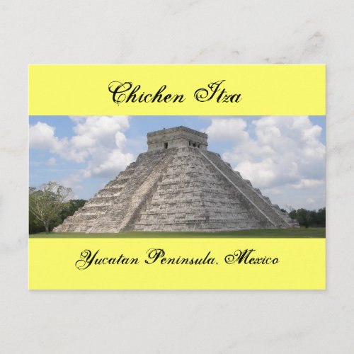 Chichen Itza 2008 Postcard