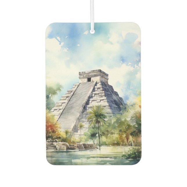 Chichen Itza Air Freshener (Front)