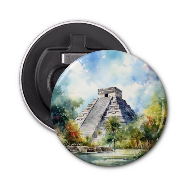 Chichen Itza Bottle Opener (Front)