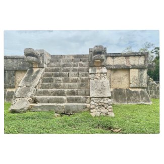 Chichén Itzá: Eagles, Jaguars, Iguanas Metal Print