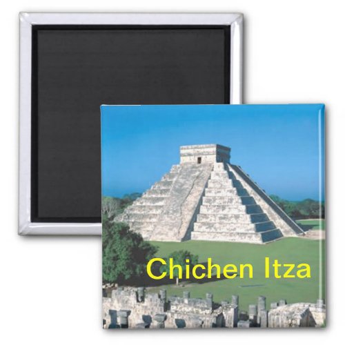 Chichen Itza fridge magnet