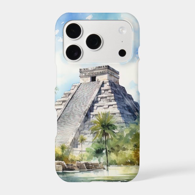 Chichen Itza Iphone Case (Back)