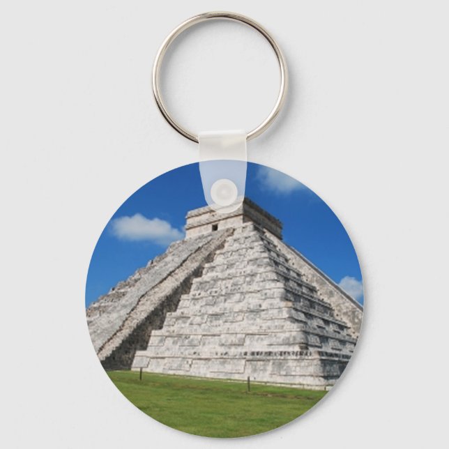 Chichen Itza Keychain (Front)