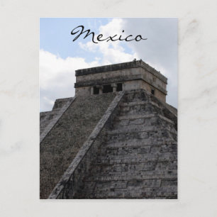 chichen itza mex postcard