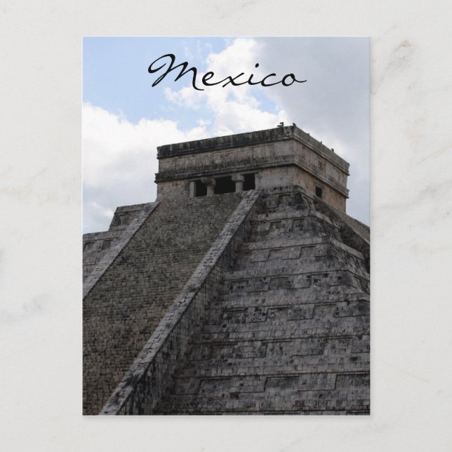 chichen itza mex postcard (Front)