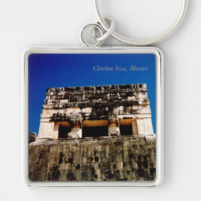 Chichen Itza, Mexico Keychain (Front)