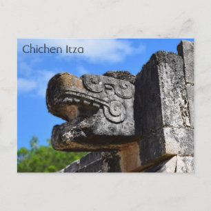 Chichen Itza Mexico Kukulkan Waxaklahun Ubah Kan Postcard