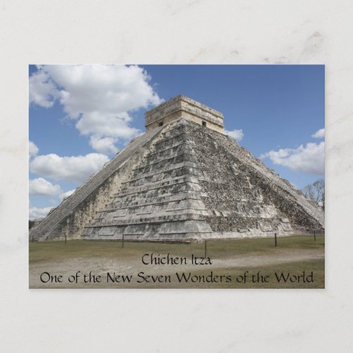 Chichen Itza Mexico Postcard