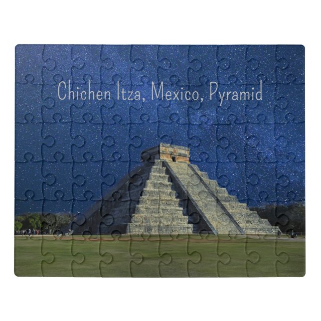 Chichen Itza, Mexico, pyramid Jigsaw Puzzle (Puzzle Horizontal)